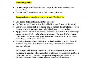 Requisitos automóviles 2022